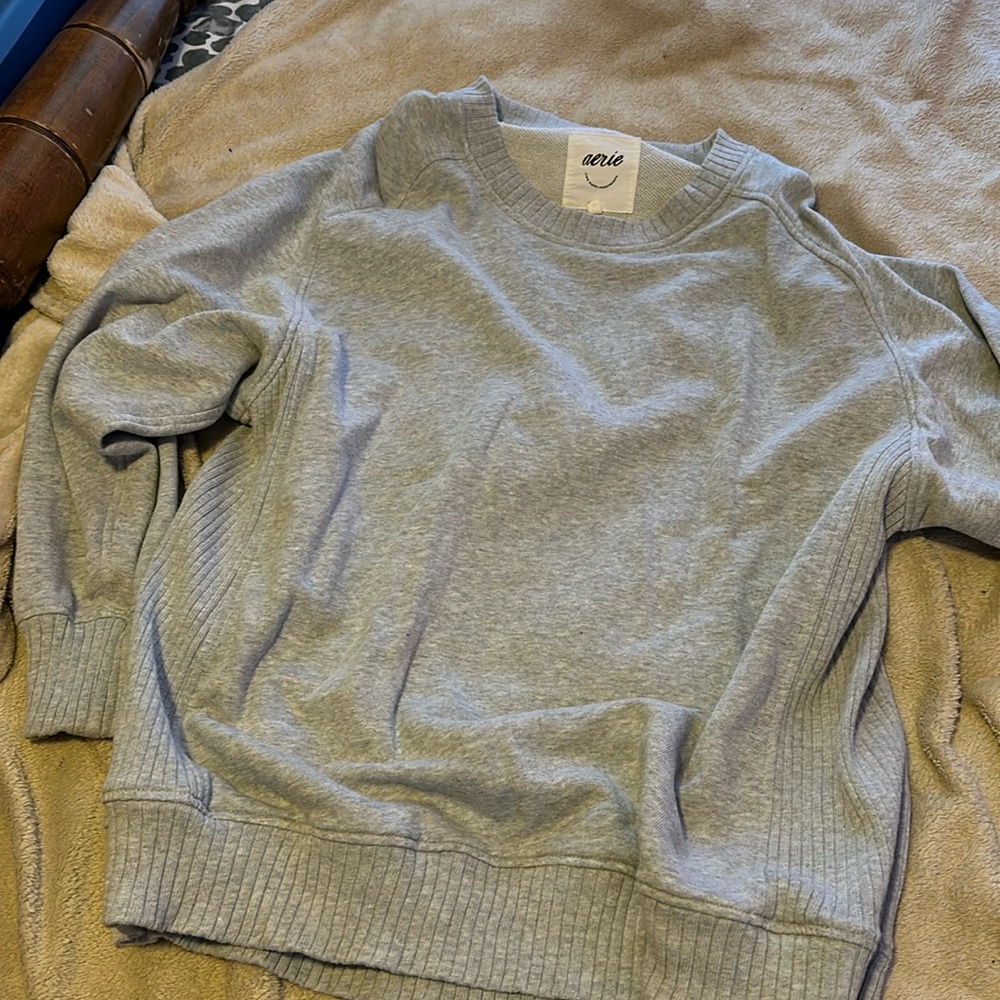 Aerie down to earth crewneck